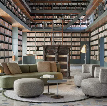 Divano lineare K-Waiting di Kartell