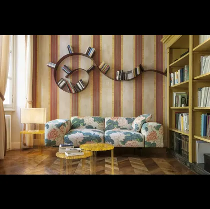 Mensola Bookwarm in tecnopolimero termoplastico di Kartell