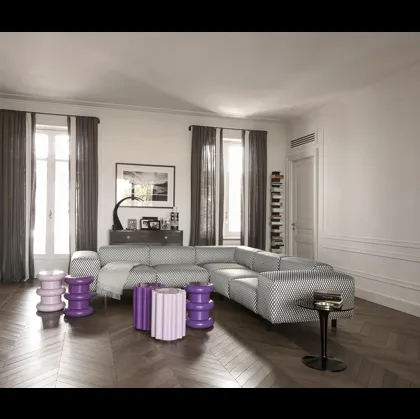 Tavolini Colonna e Pilastro in tecnopolimero termoplastico di Kartell