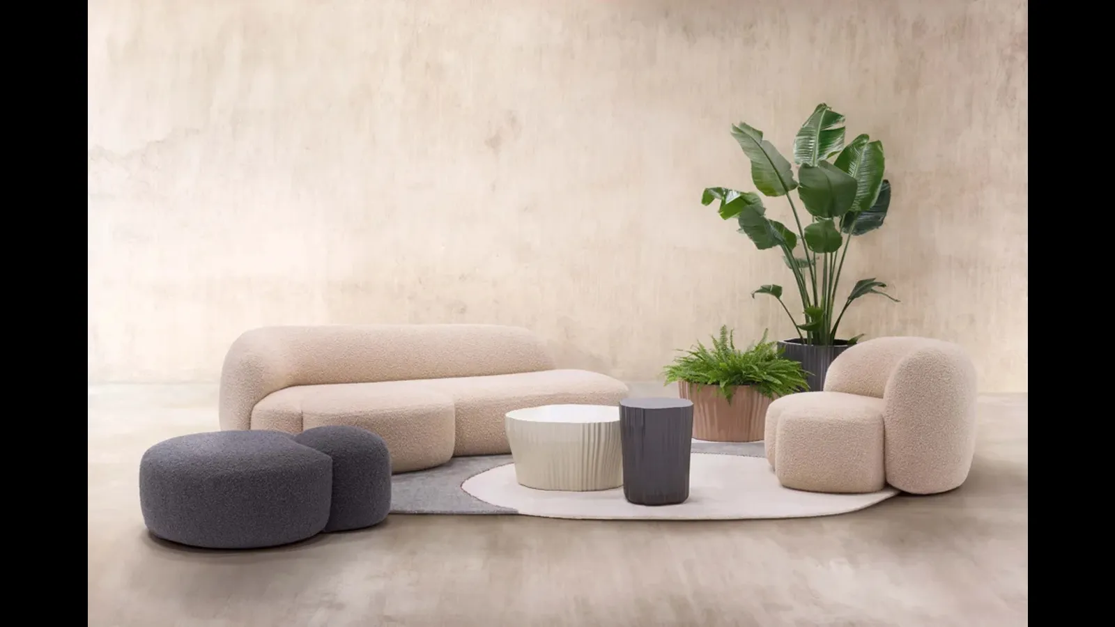 Tavolini in polietilene Corteza di Kartell