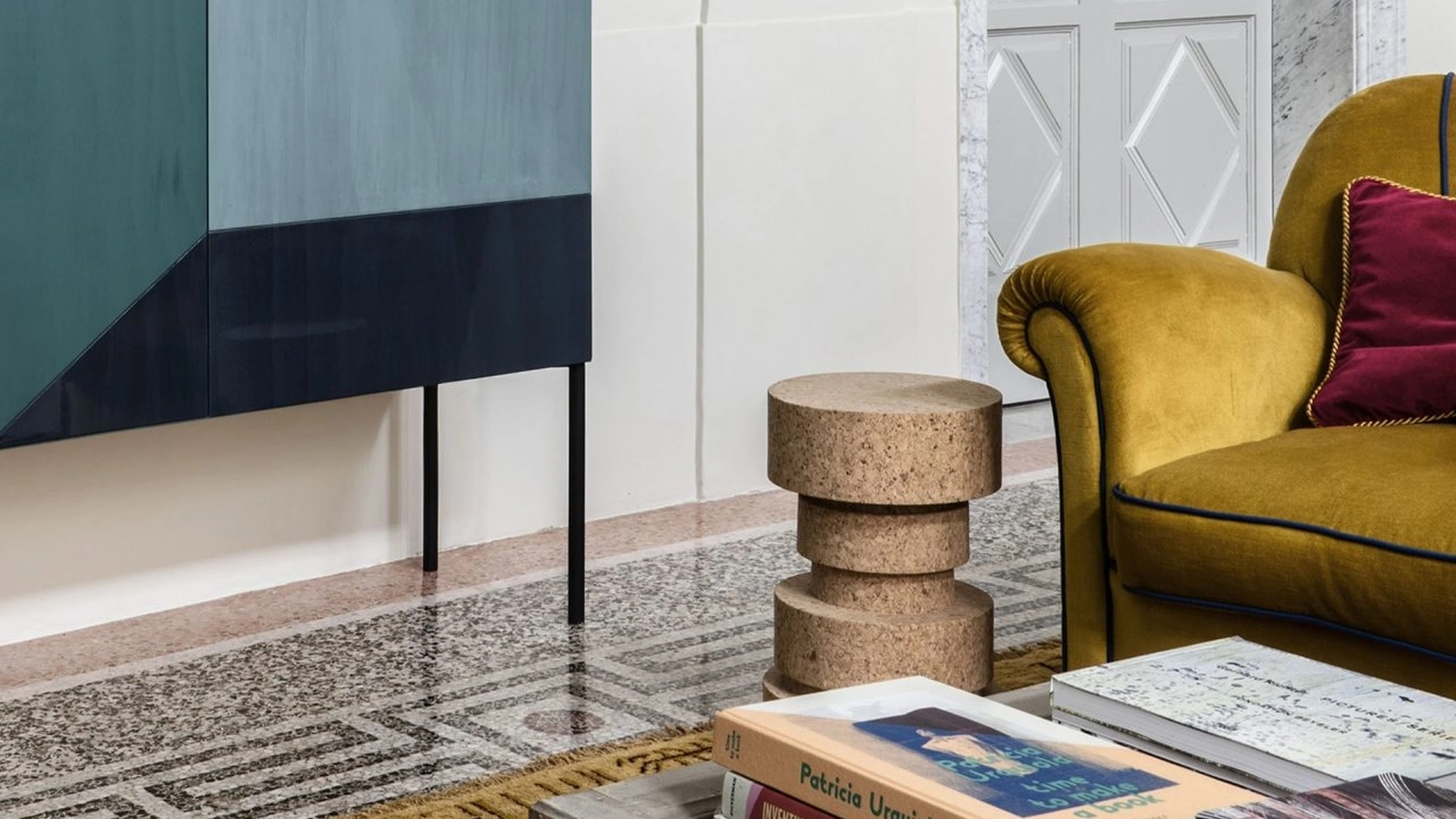 Tavolino di design in sughero King&Queen di Mogg