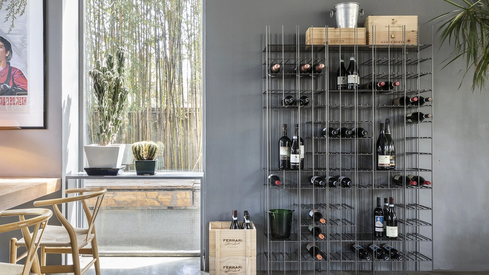 Portabottiglie Metrica Wine di Mogg