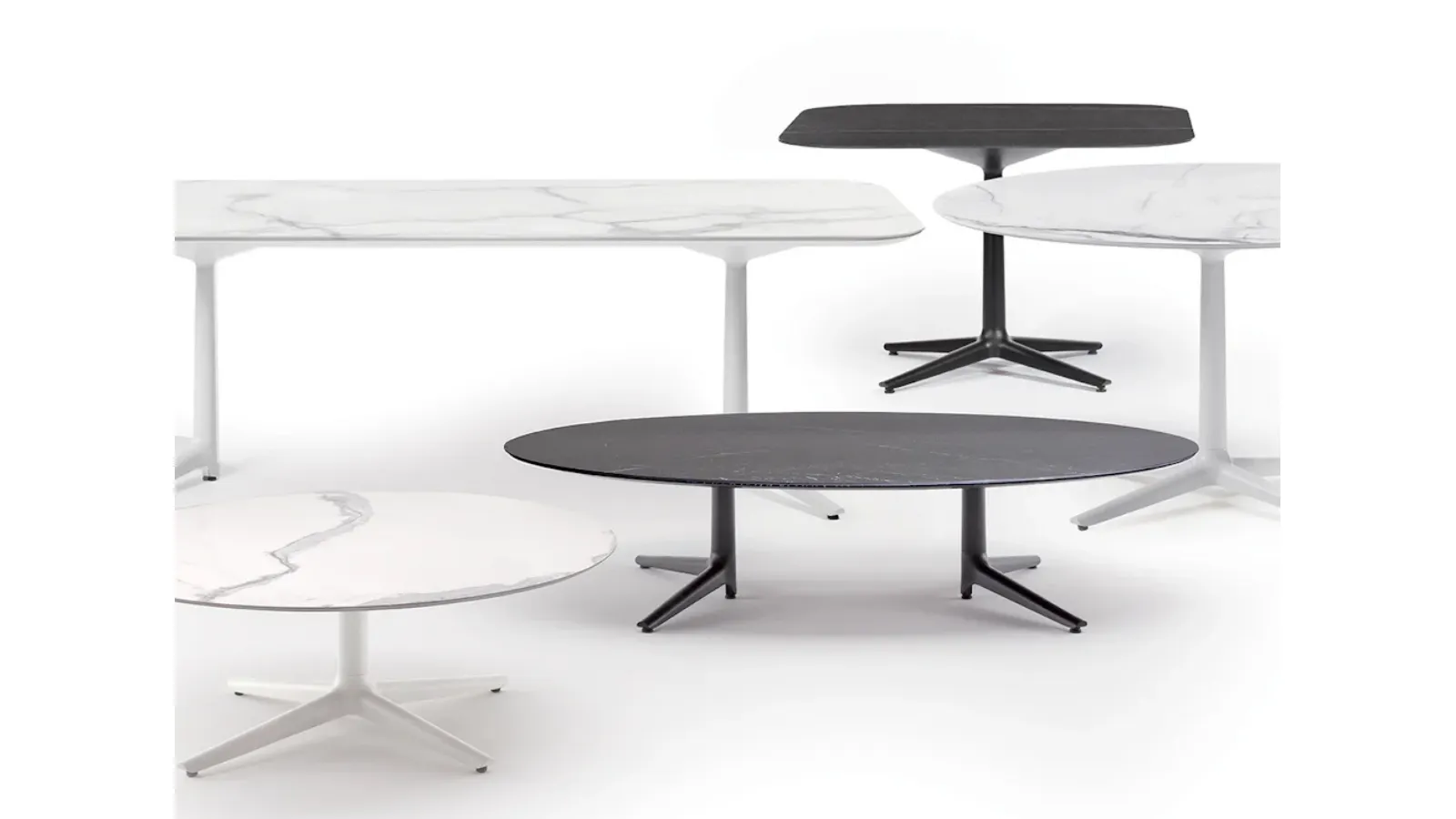 Tavolini Multiplo Low di Kartell