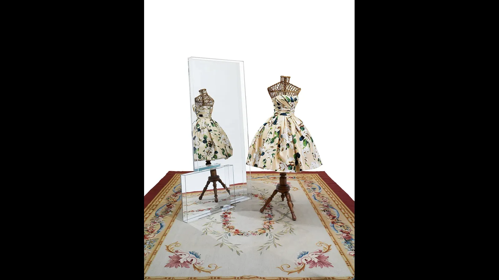 Specchio Only Me con cornice in plexiglas di Kartell