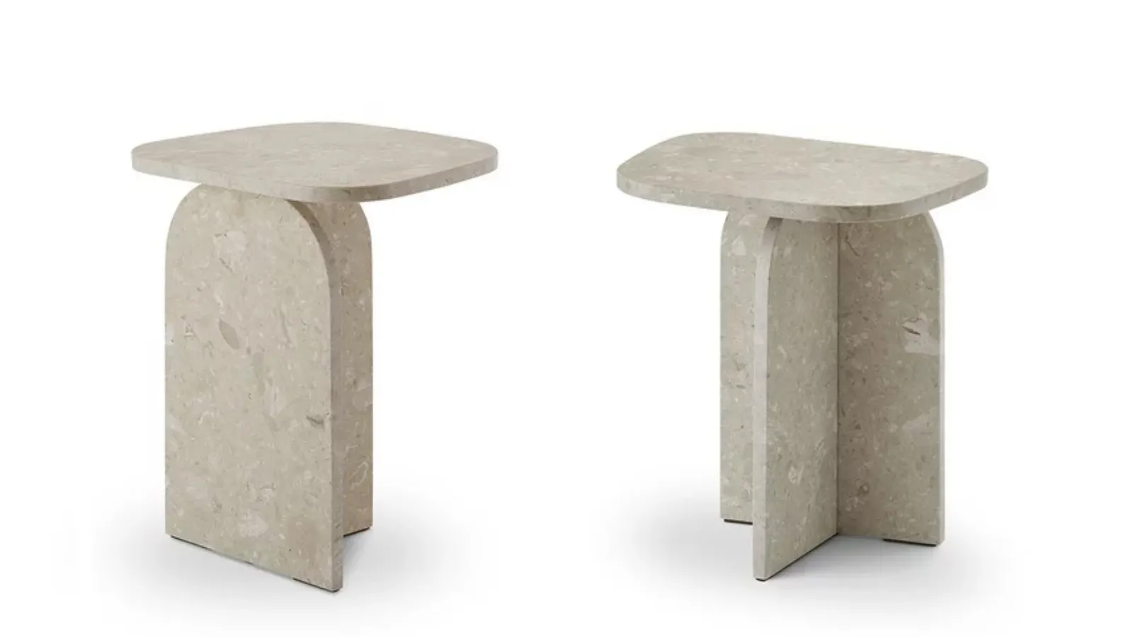 Tavolino in eco stone (marmo e resina) Philia di Saba