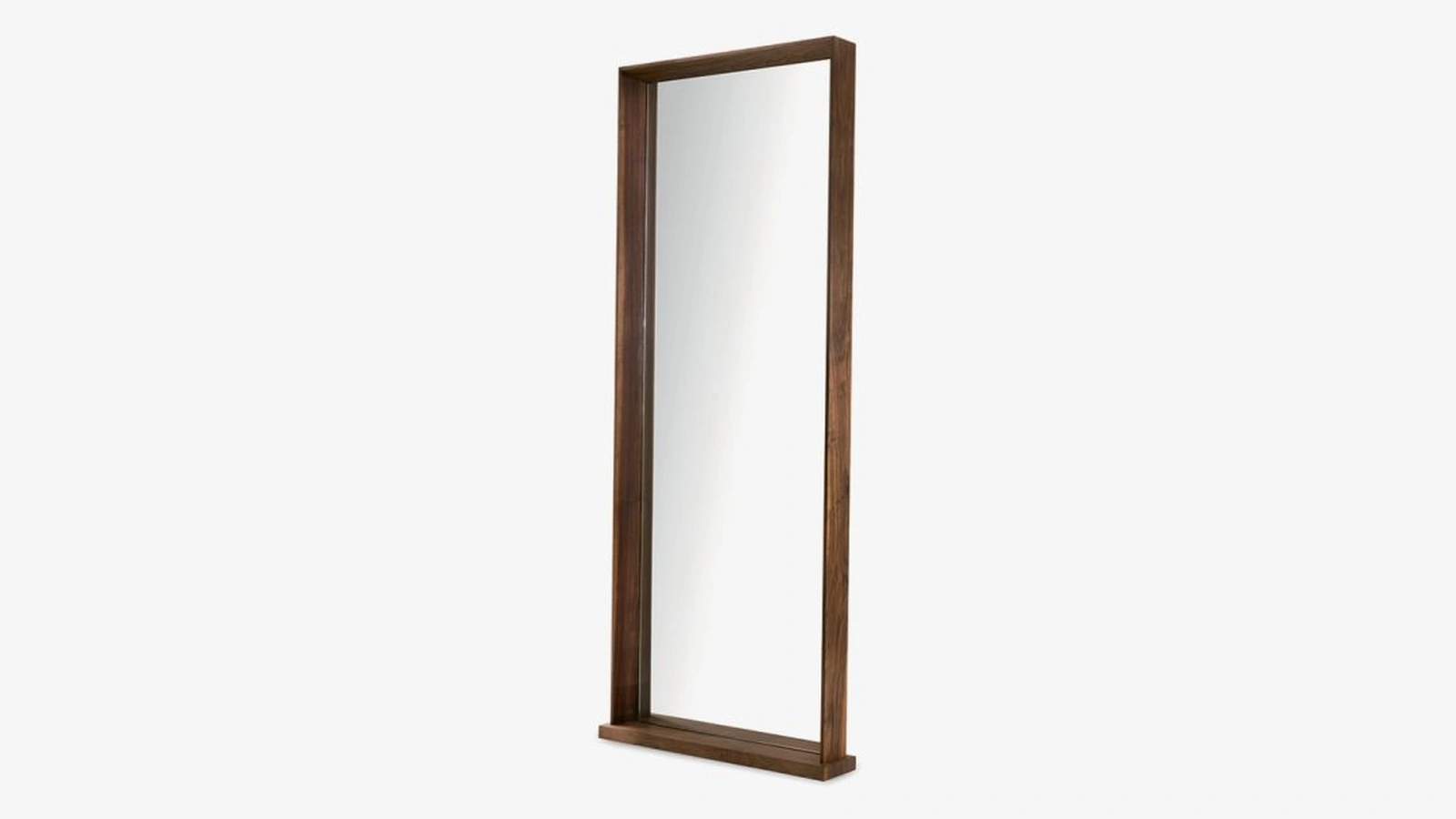 Specchio da terra Sincera con cornice in legno massello di Riva1920