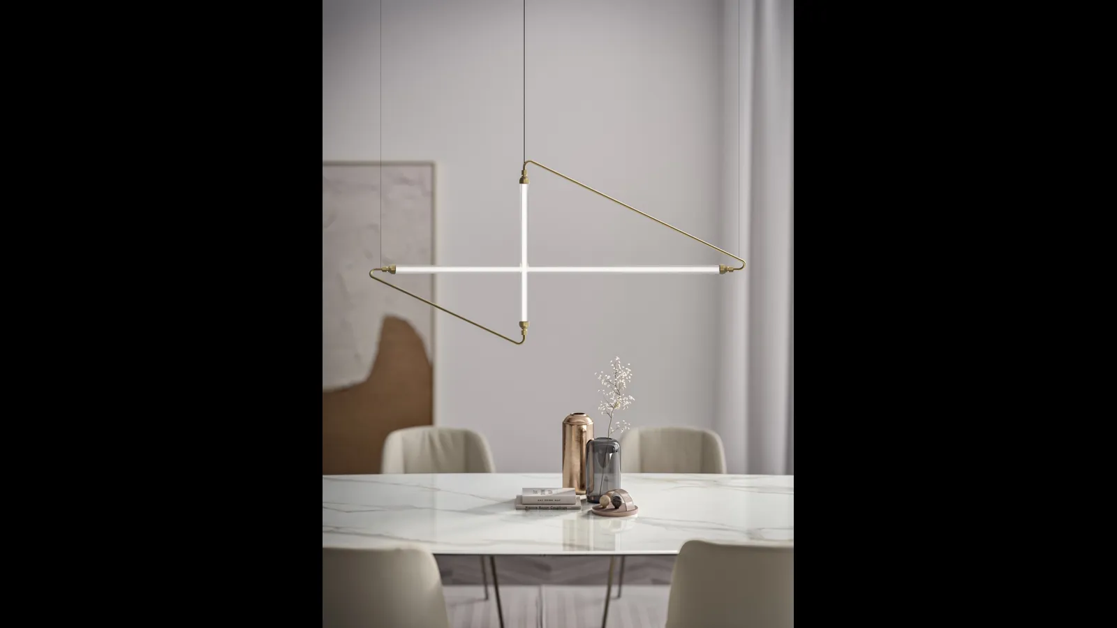 Lampada a sospensione Astra di Bontempi