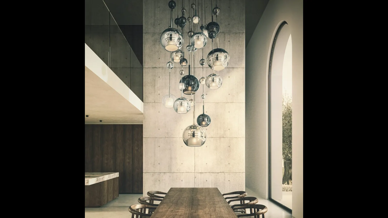 Lampada a sospensione Charm di Pentalight