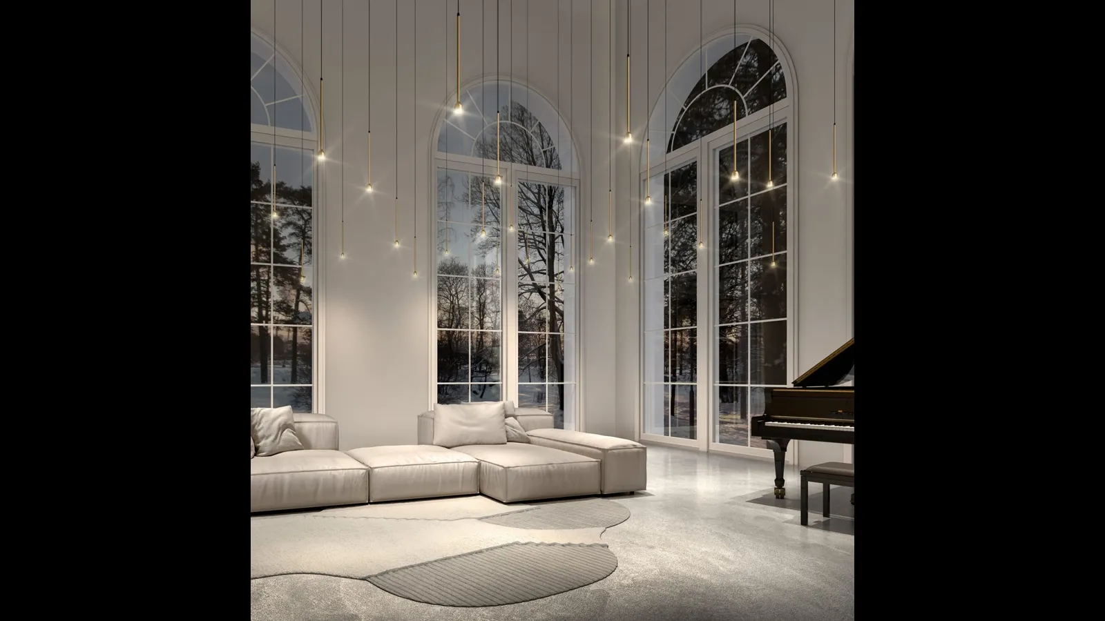 Lampada a sospensione Hail di Pentalight