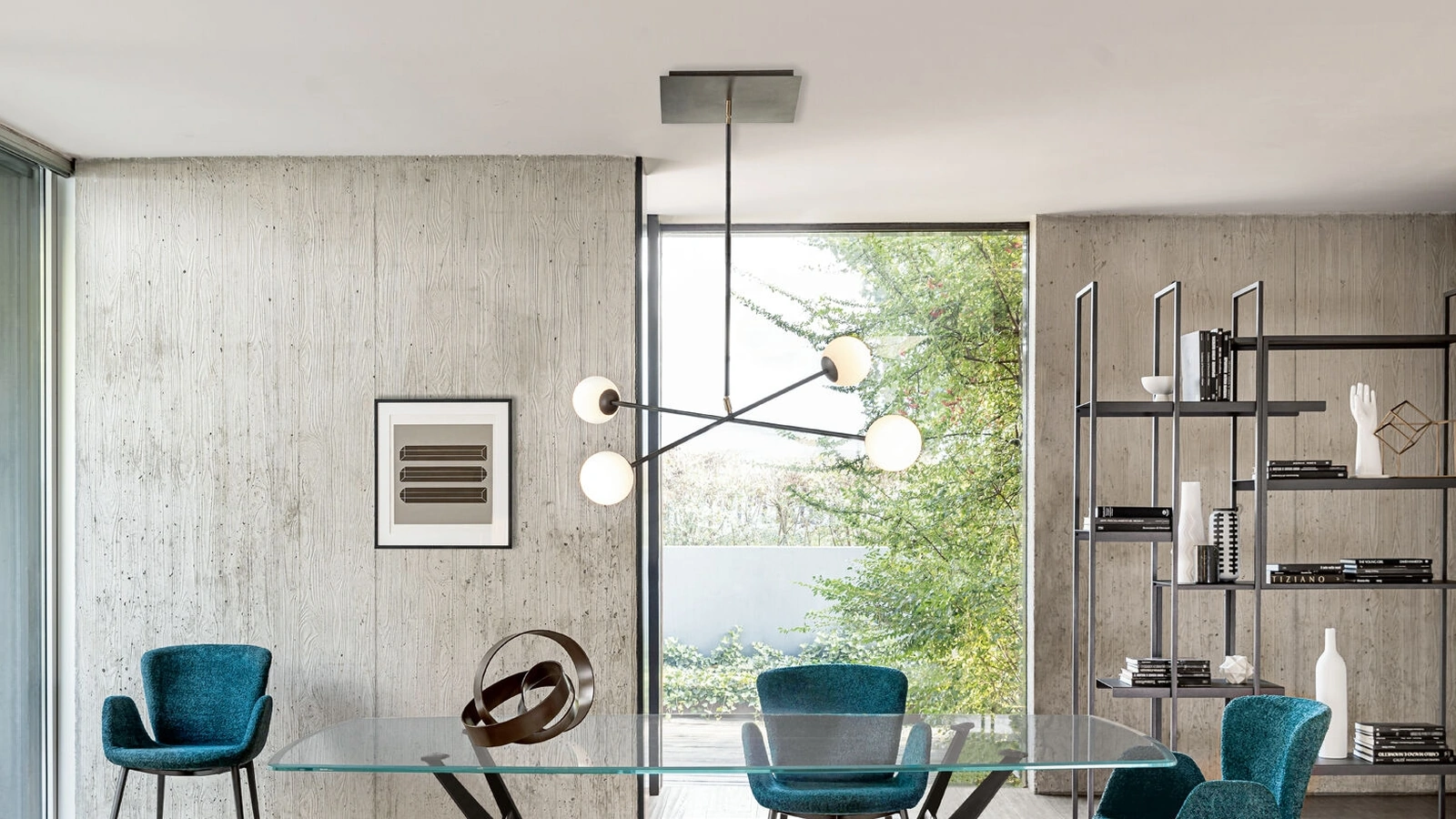 Lampada a sospensione Meridian S di Riflessi