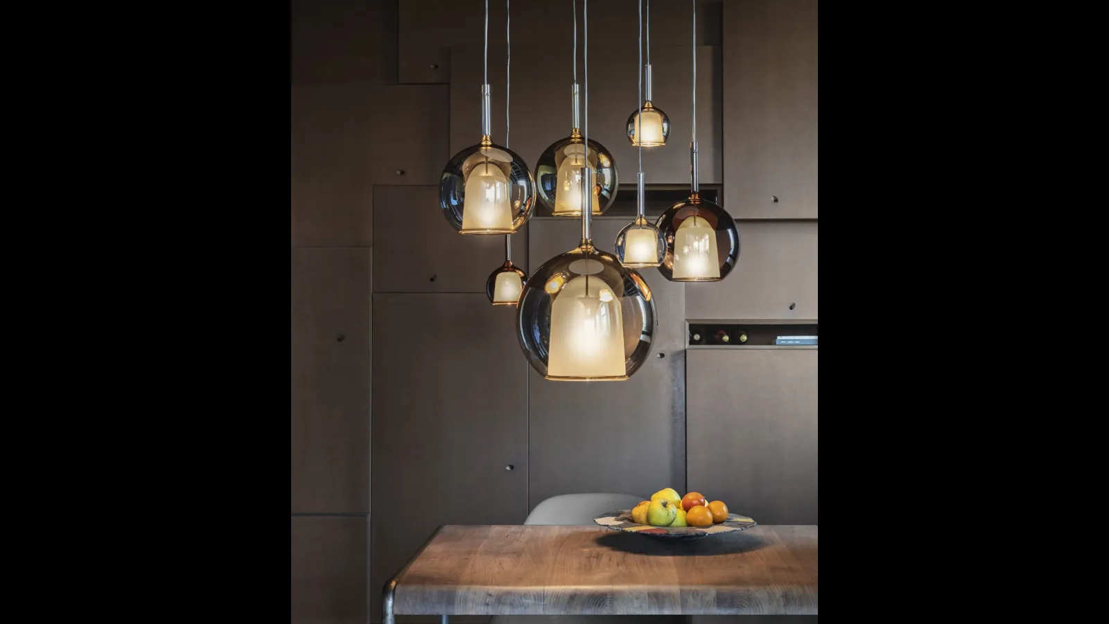 Lampada a sospensione Glo di Pentalight