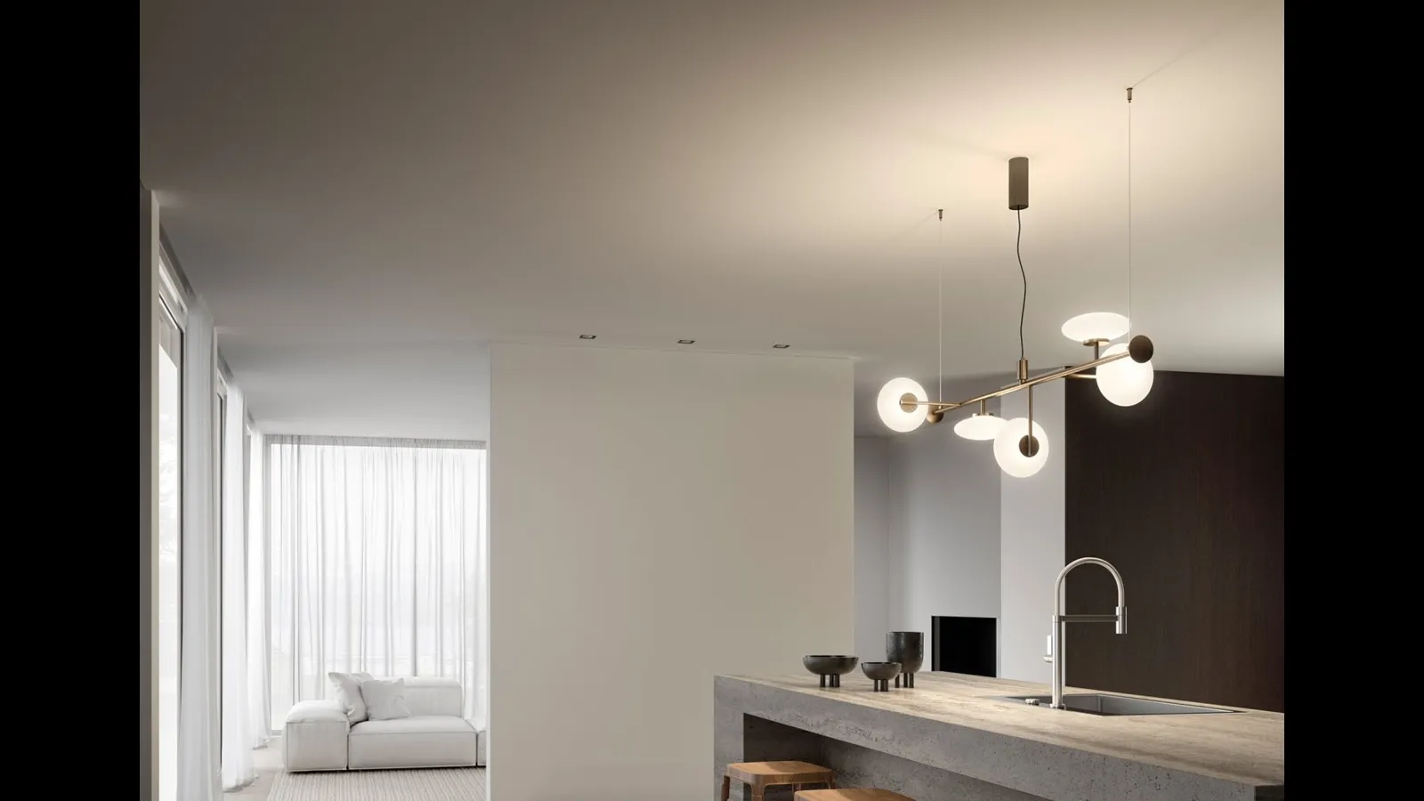 Lampada a sospensione Mamì di Pentalight