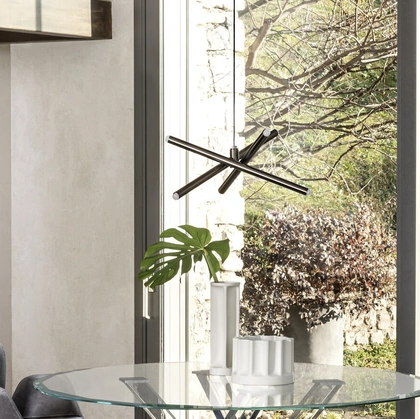 Lampada a sospensione Shangai S di Riflessi