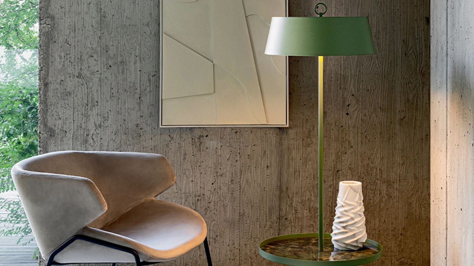 Lampada da terra Totò PT di Riflessi