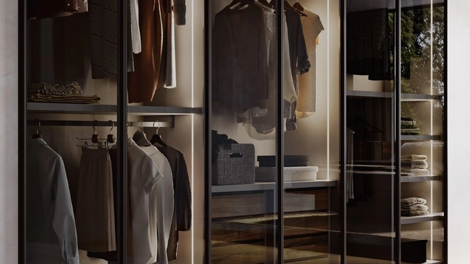 Armadio con anta battente Linear di Fimar