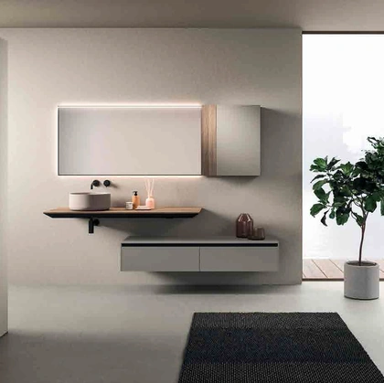 Mobile da Bagno sospeso Modo Project_Concept_04 di Altamarea