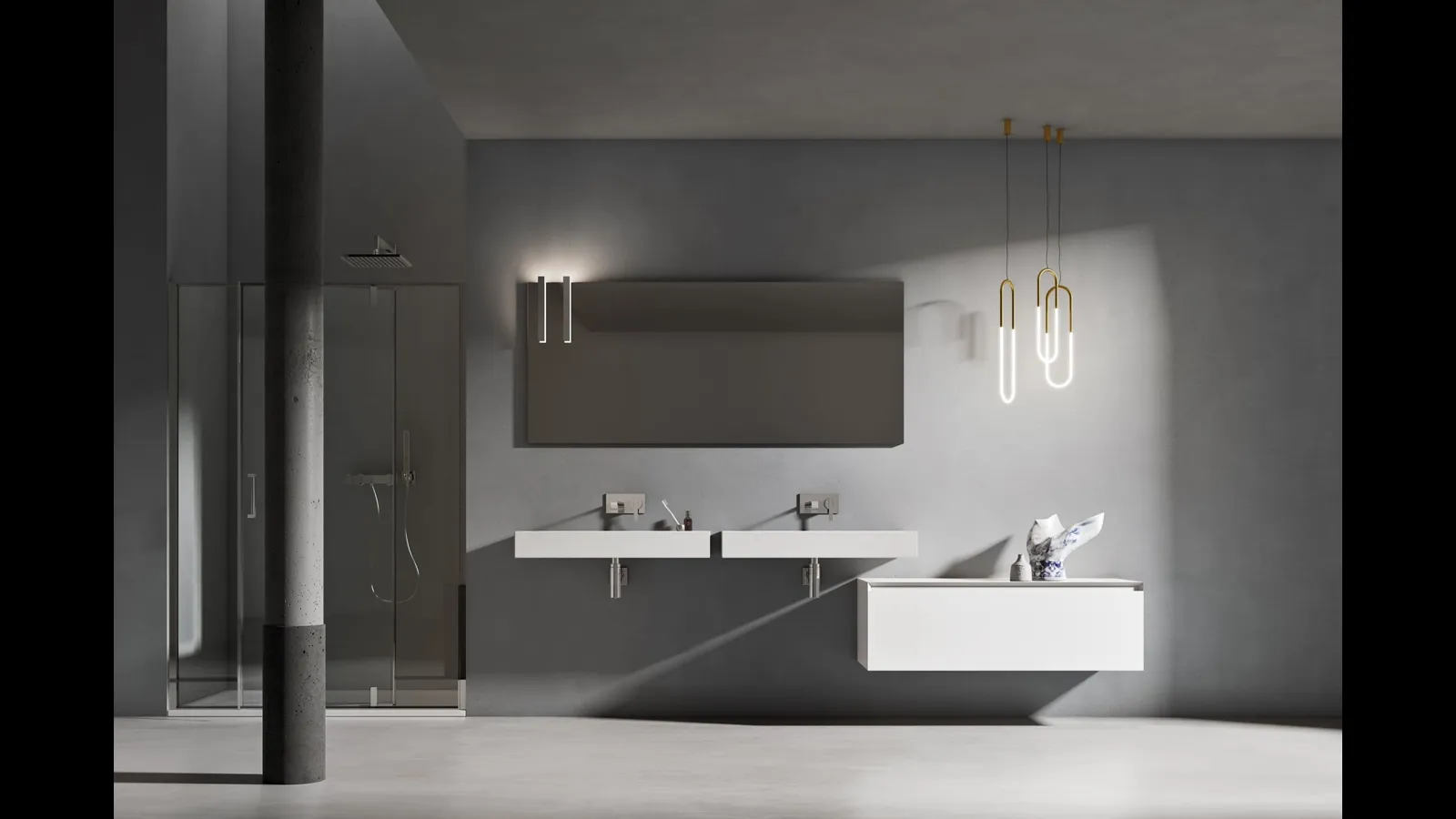 Mobile da Bagno sospeso Dafne 02 di Arcom