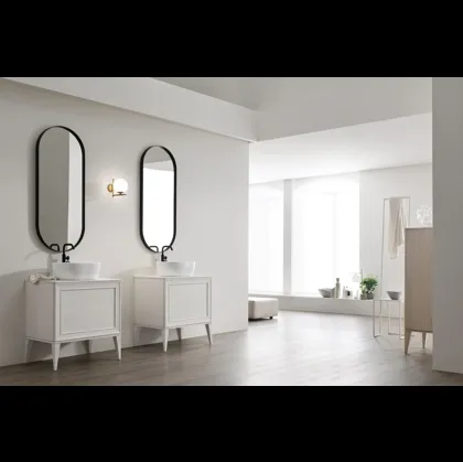 Mobile da Bagno a terra Opera 08 in Frassino Bianco di Arcom
