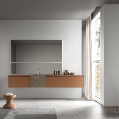 Mobile da Bagno sospeso Shape 14 di Arcom