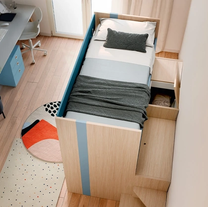 Cameretta con letti a castello Lila di Nidi