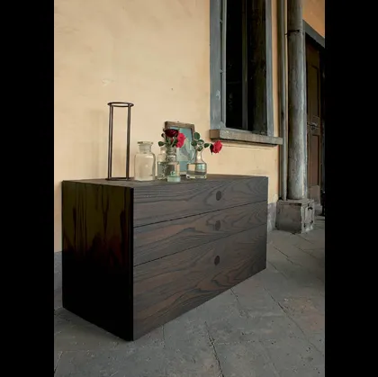 Comò Feel in legno olmo ruggine di Fimar