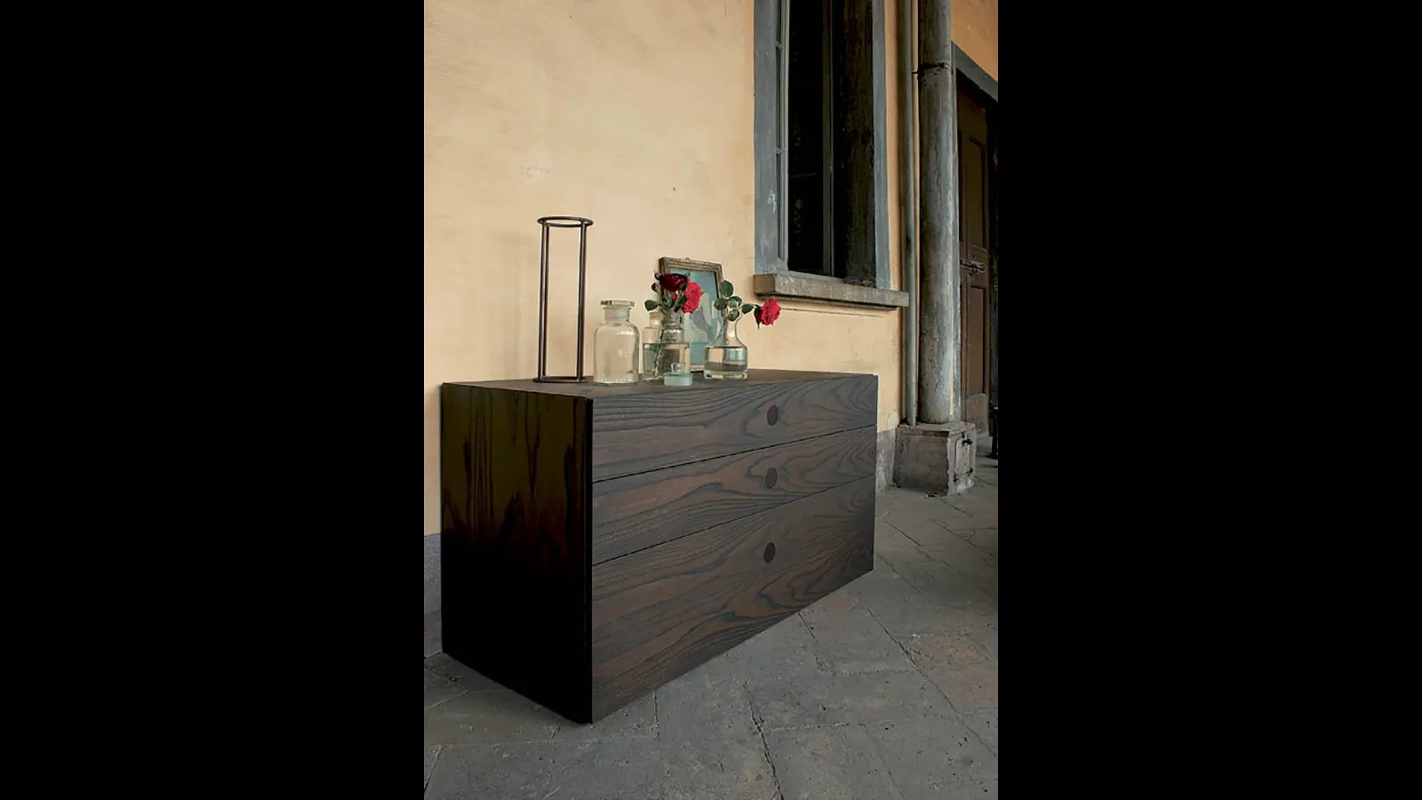 Comò Feel in legno olmo ruggine di Fimar