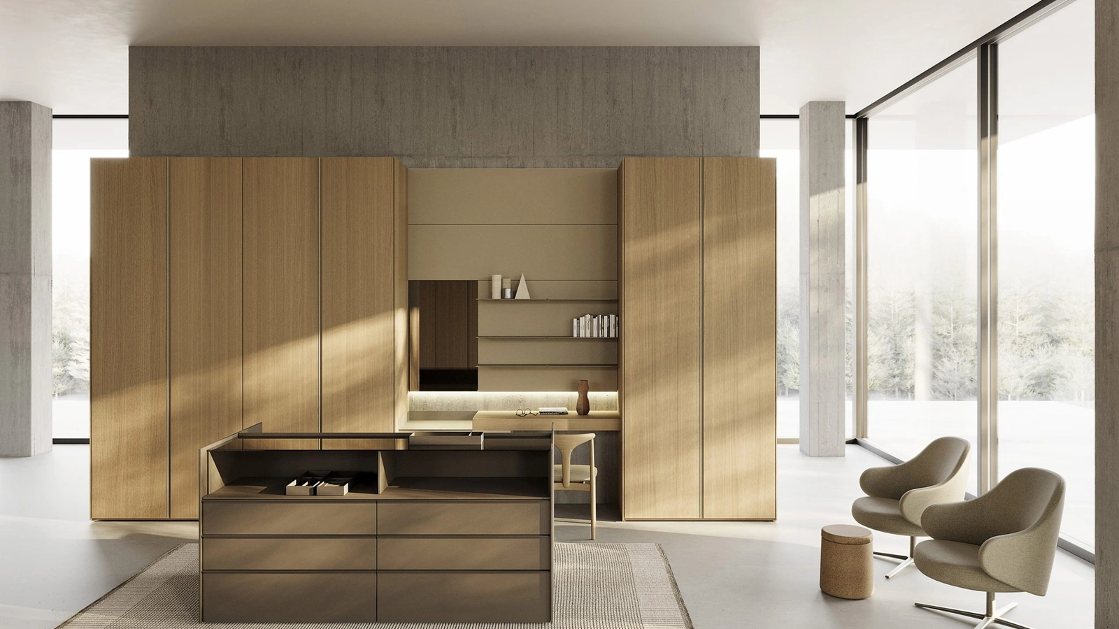 Cassettiera Novel Island di Kristalia