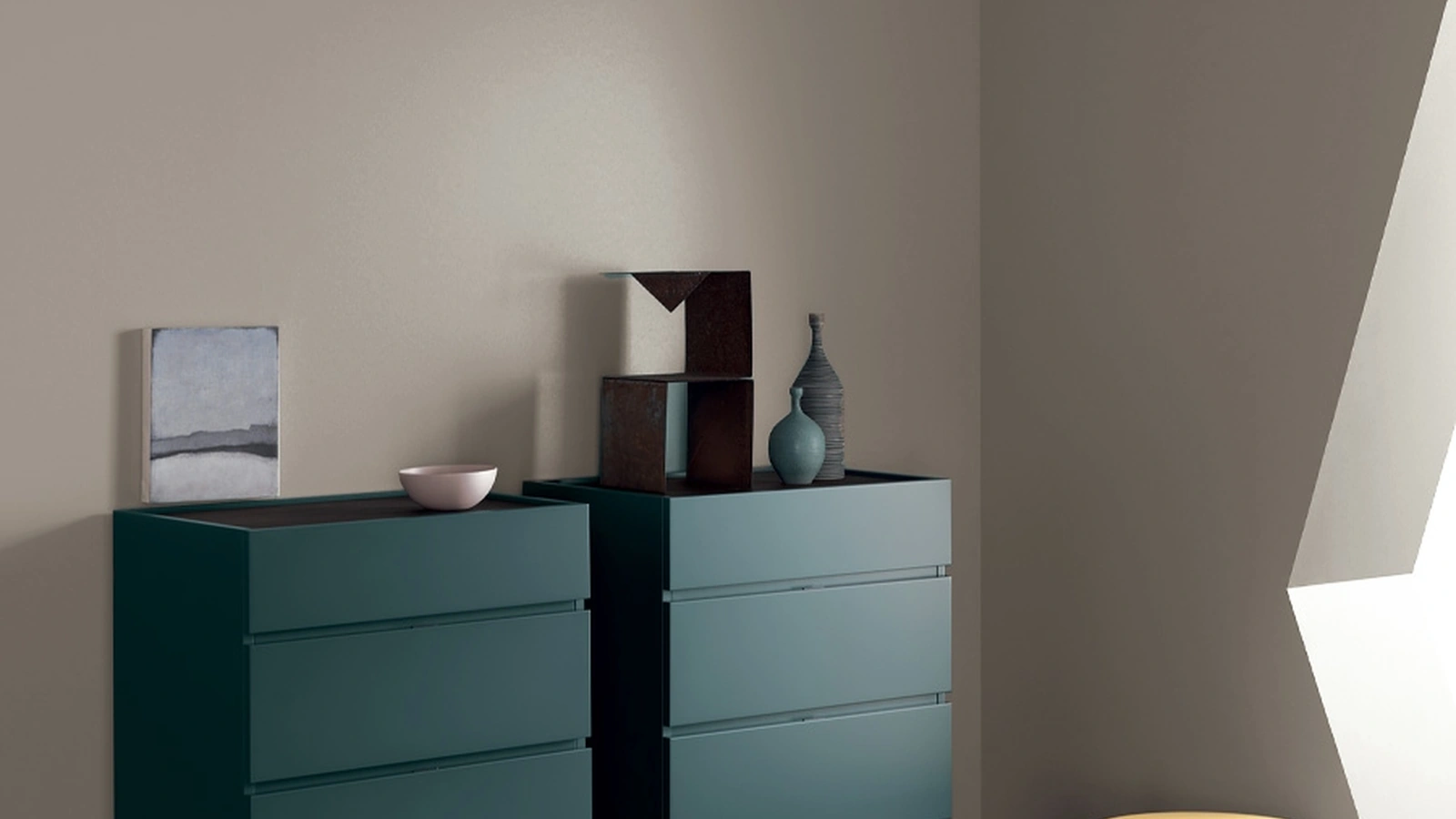 Cassettiera Wafer di Kristalia