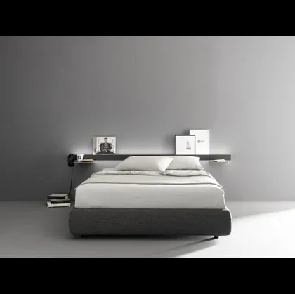 Letto in tessuto Groove di Caccaro