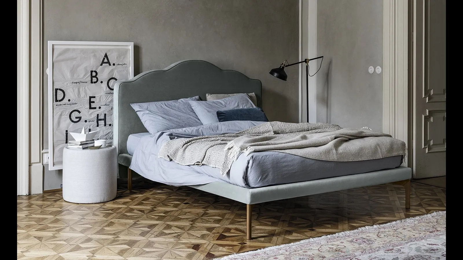 Letto matrimoniale Dafne di Bolzan Letti