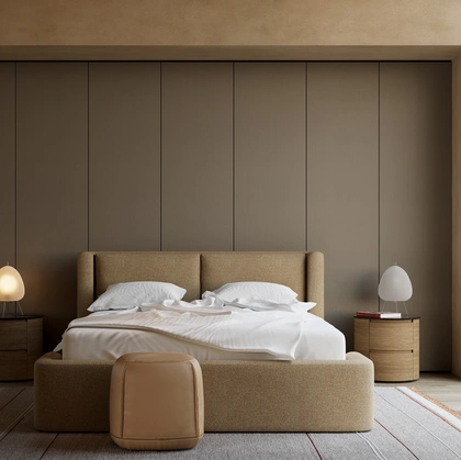 Letto imbottito Dimora di Kristalia