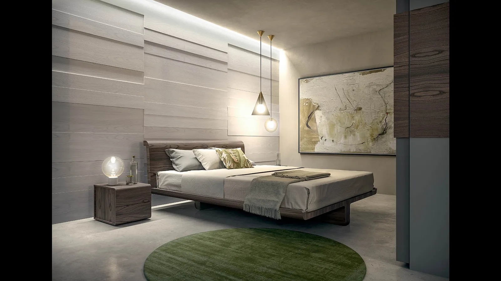 Letto di design Volo di Fimar