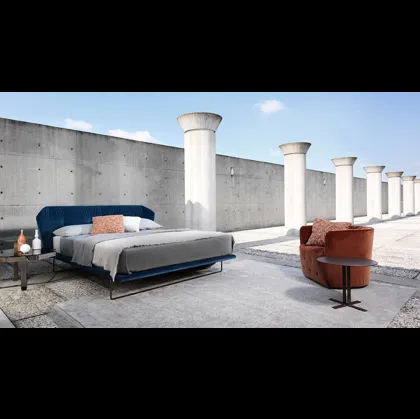 Letto con testiera New York Air di Saba