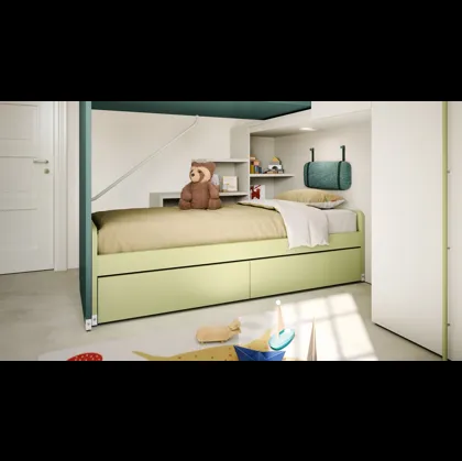 Letto singolo Ergo di Nidi