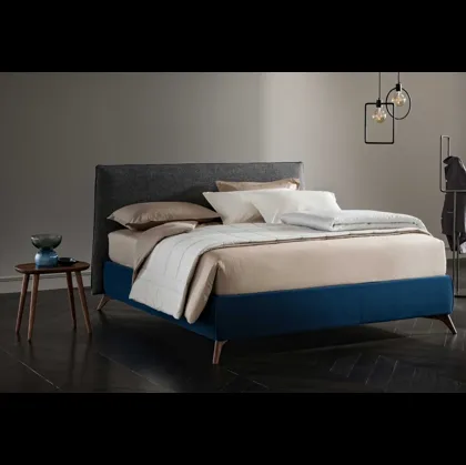 Letto in tessuto imbottito Soul Lod di Altrenotti