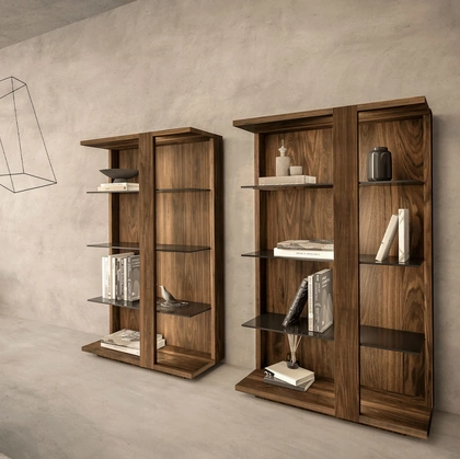 Libreria in legno Revo Open di Riva1920