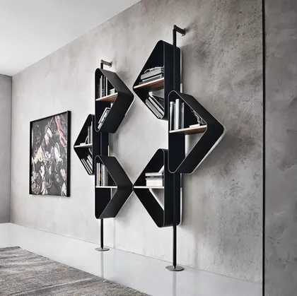 Libreria a muro di design Spinnaker di Cattelan Italia
