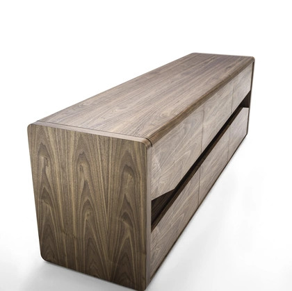 Madia Inkline in legno massello e multistrato di Riva1920