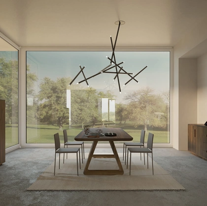 Madie Sospiro High & Low in legno massello e listellare di Riva1920