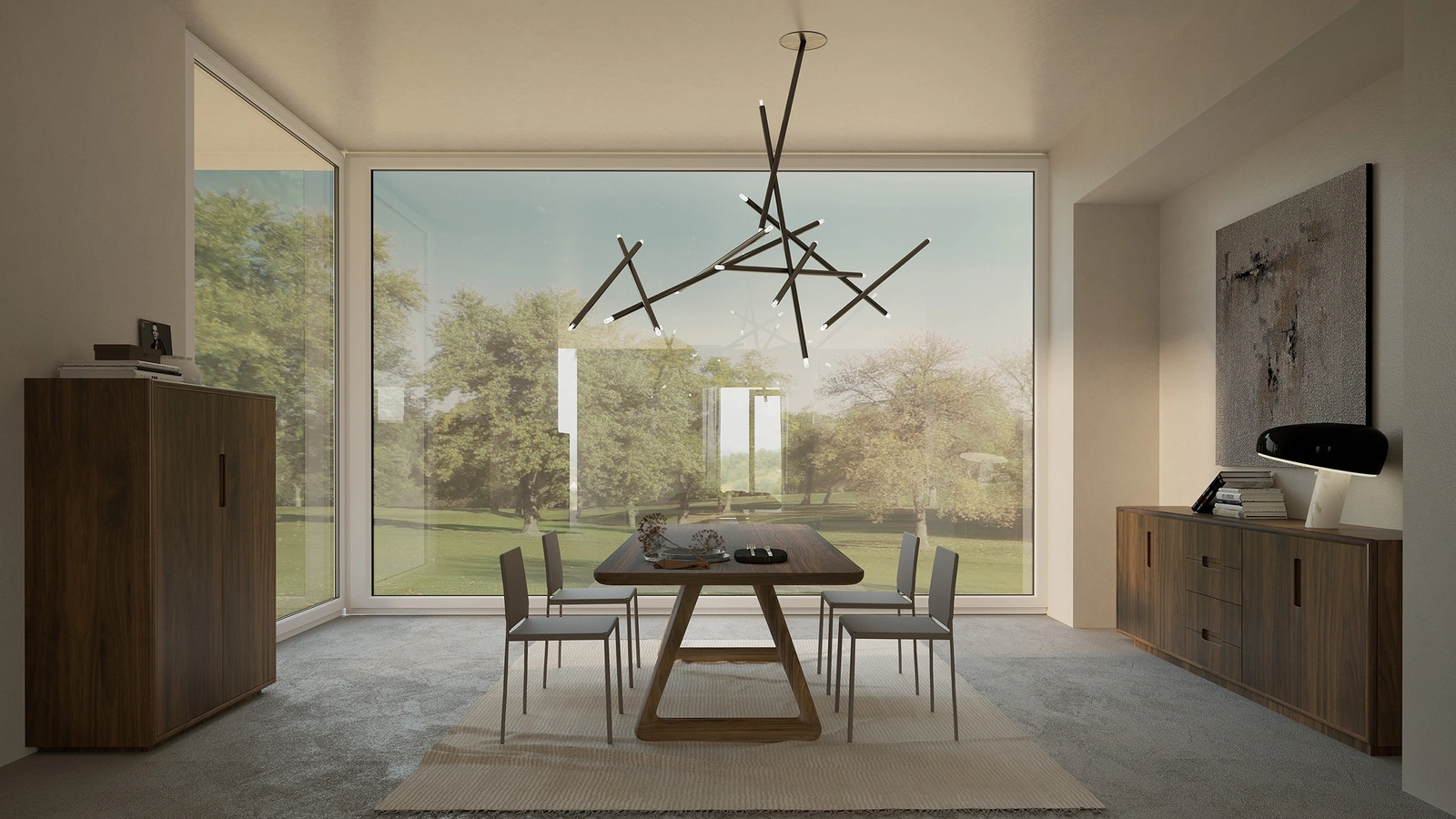 Madie Sospiro High & Low in legno massello e listellare di Riva1920