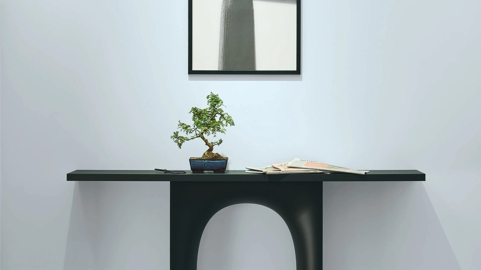 Mobile ingresso Consolle Holo di Kristalia