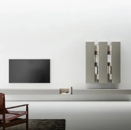 Parete Attrezzata Composizione sospesa di Caccaro