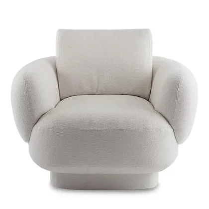 Poltrone Anam in tessuto imbottito di Saba