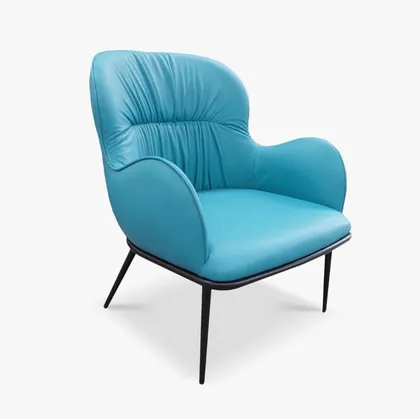 Poltrona in pelle Rory di Egoitaliano