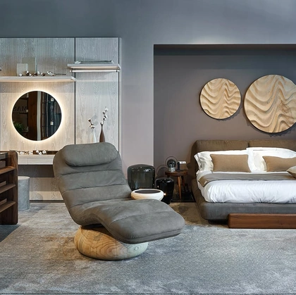 Poltrona di design Totemica di Riva1920