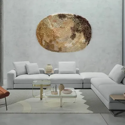 Salotto in tessuto Ananta di Saba