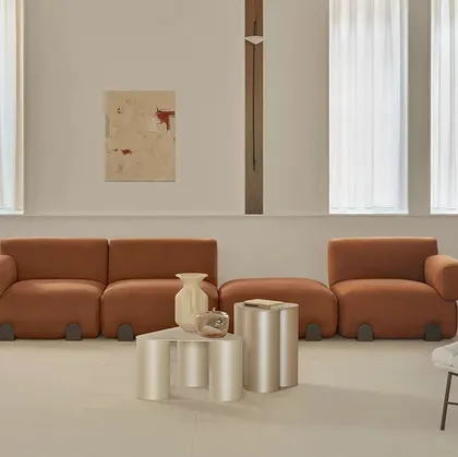 Salotto in tessuto Simposio di Saba