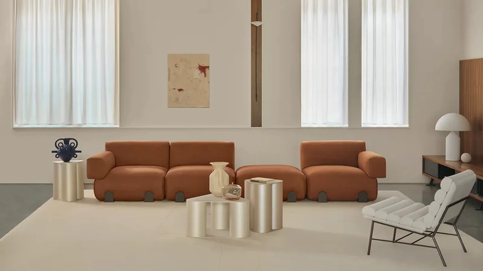 Salotto in tessuto Simposio di Saba