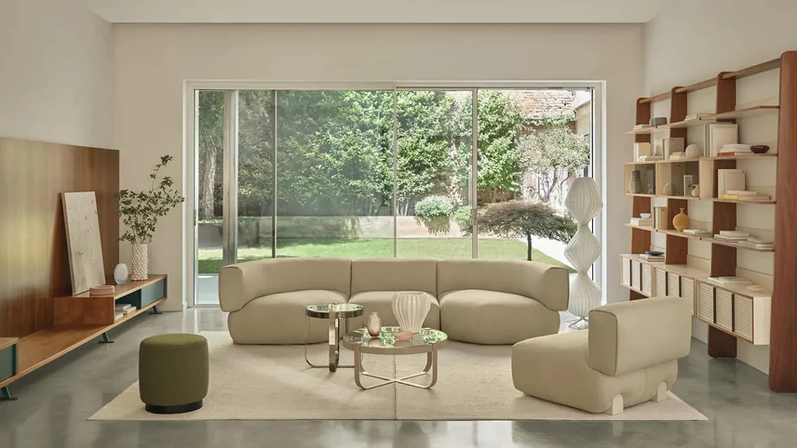 Salotto in tessuto Simposio di Saba