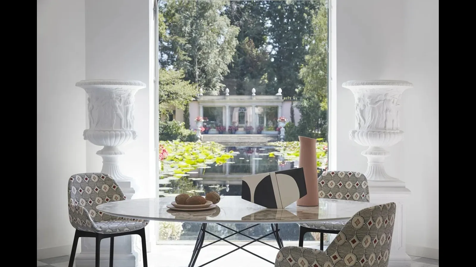 Sedia Clap Rubelli di Kartell